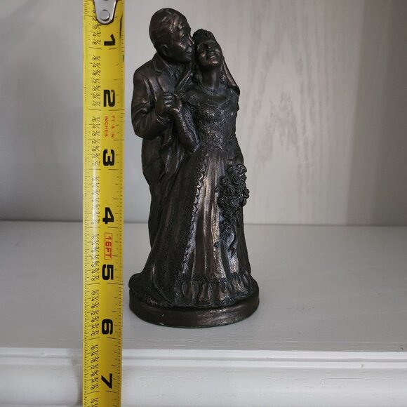 Austin Vintage Cold Cast Bronze Sculpture "The Wedding" Not Signed - Picture 6 of 9